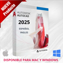 Autodesk Autocad 2025 para MAC- Suscripción 3 AÑOS